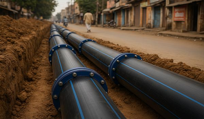 HDPE & LLDPE Pipes Manufacturer